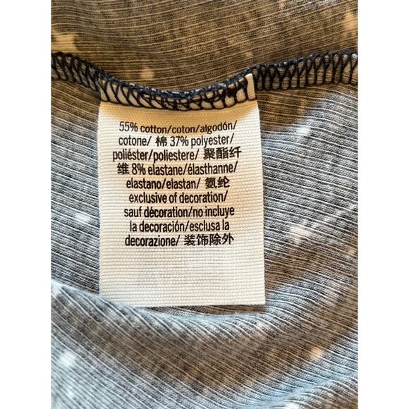 VS PINK starry night sleep onesie size S 55% cotton 37% polyester 8% elastane - Picture 6 of 6